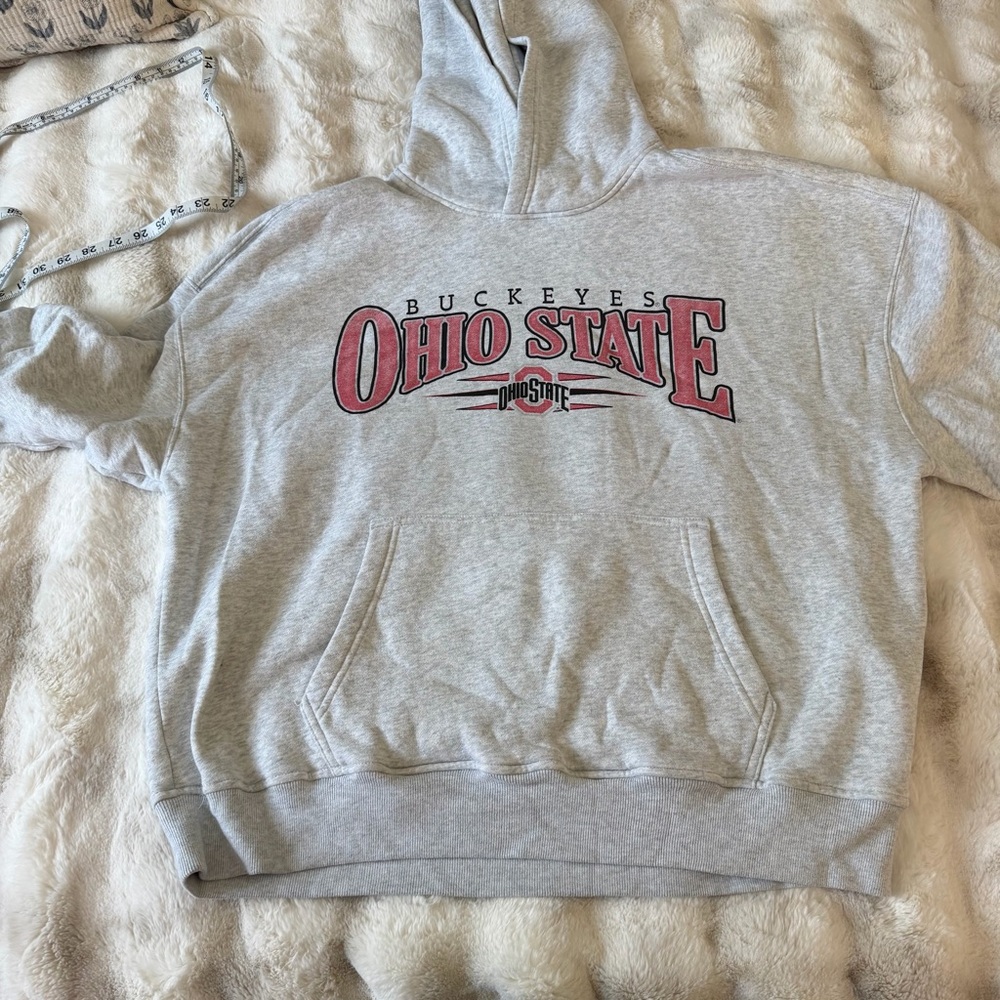 Hollister Heather Gray Hoodie